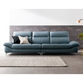 [자코모_GS샵 단독] 에비뉴엘 4인 천연면피 소가죽 소파